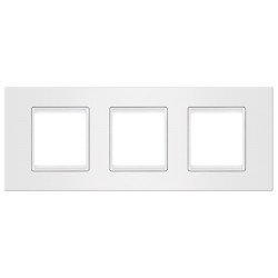 EXP Maska 3x2M horizontalna BASIC bela sa belim nosačem