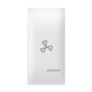 EXP Taster 1M sa oznakom ventilatora i indikacijom beli