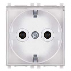 EXP utičnica dvopolna sa poklopcem 2M PP bela PP74153.0T (5 kom)