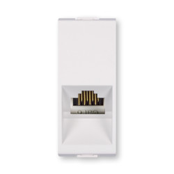 MODE Priključnica komunikacijska RJ 45 8/8 cat6 1M bela (665.0)