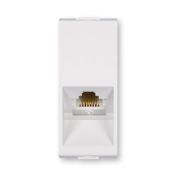 MODE Priključnica telefonska RJ 12 6/6 cat3 Keystone1M (6631.0)