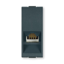 MODE priključnica komunikacijska RJ 45 8/8 cat5e 1M antr. 664.A