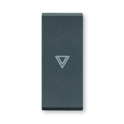 MODE Taster 1M sa oznakom strelice dole antracit