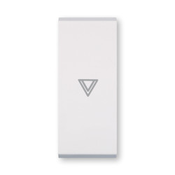 MODE Taster 1M sa oznakom strelice dole BELA