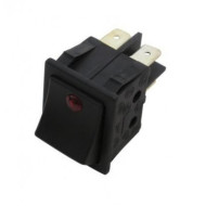 PREKIDAČ ZA KAFE APARAT BIPOLARNI CRNI 16A 250V 22X30MM 120C