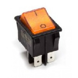 PREKIDAČ KVARCNE ŠIRI ŽUTI 4 KONTAKTA SA TINJALICOM