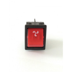 PREKIDAČ 142-05 CRVENI VENTILATOR