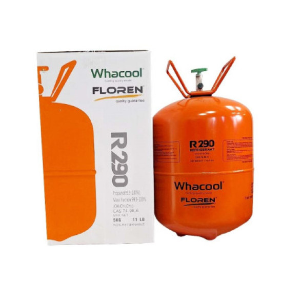 Rashladni fluid R-290 WHACOOL 5kg – prirodni gas za frižidere i klima uređaje