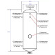 Rezervoar od 200L za toplotne pumpe