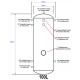 Rezervoar od 100L za toplotne pumpe