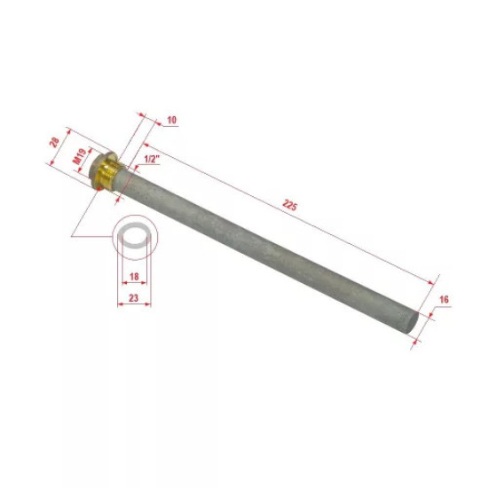 Pufer rezervoar 240/60L toplotne vode, hidroprekidač