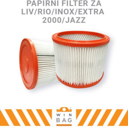 FILTER ZA LIV RIO/INOX/JAZZ/AQUA FILTER1500 USISIVAČE – PAPIRNI HFWB909