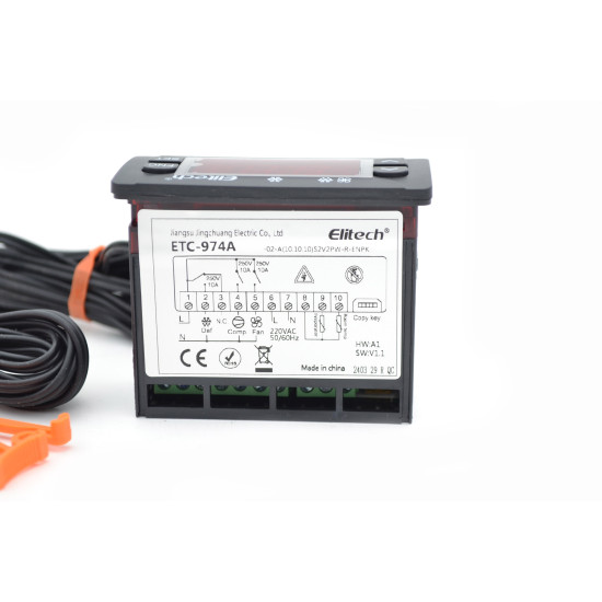 Termostat digitalni ETC-974 Elitech + 2 sonde