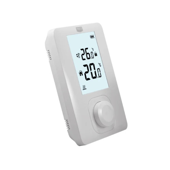 Sobni termostat žični Prosto DST-303H sa okretnim dugmetom
