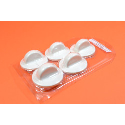 Dugme šporeta Sloboda belo 5/1